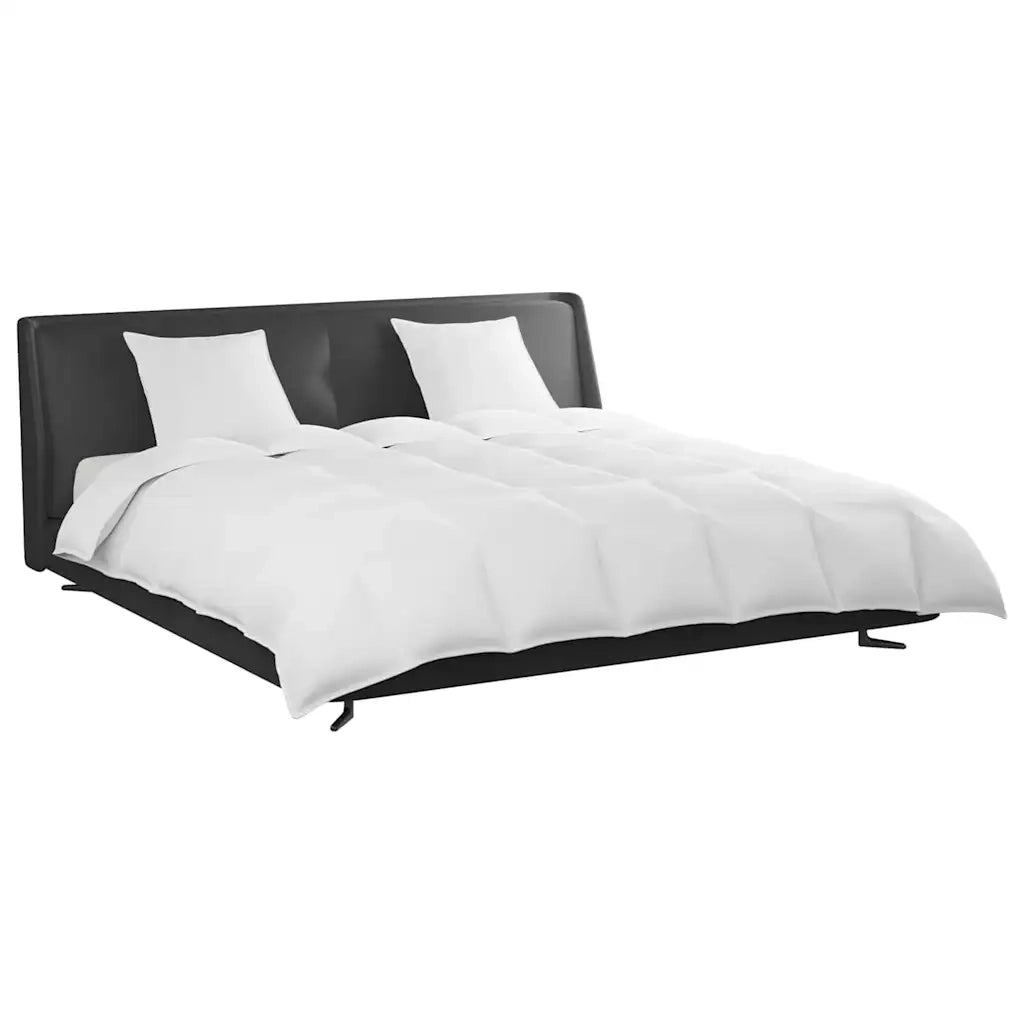 vidaXL Piumone Other con cuscino 3 pcs Bianco 240 x 200 cm Piume