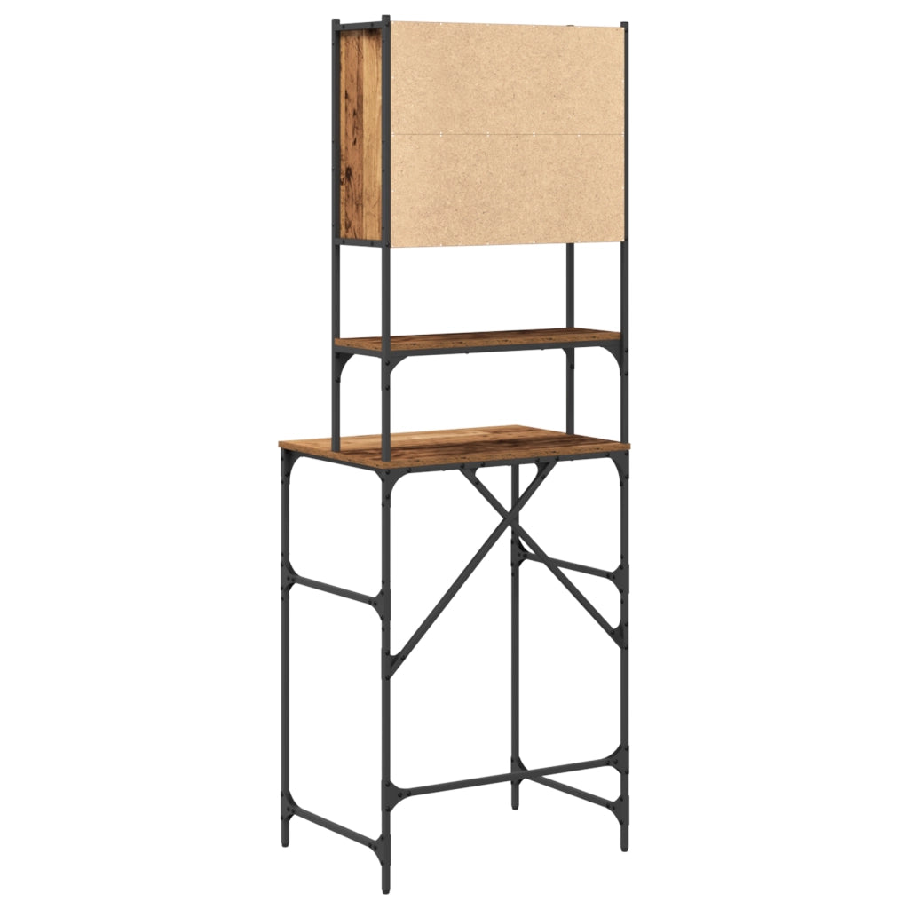 Mobile per Lavatrice Legno Vecchio 68x48.5x194 cm