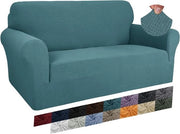 Telaio per divano 2 posti super allungabile con fondo antiscivolo e adatto a animali domestici - Blu Peacock