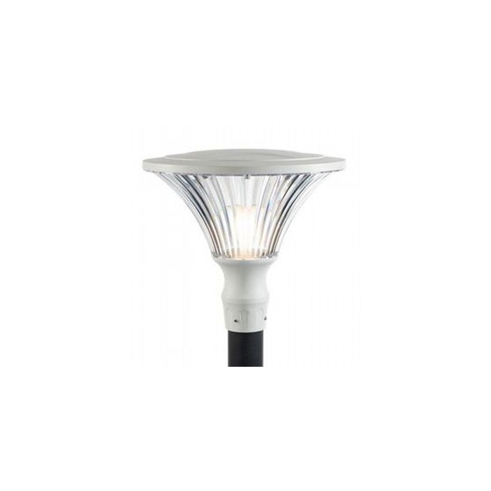 Testapalo Contemporanea Soriano Alluminio Bianco 1 Luce Led 22W 4000K
