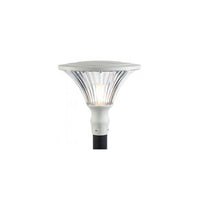Testapalo Contemporanea Soriano Alluminio Bianco 1 Luce Led 22W 4000K