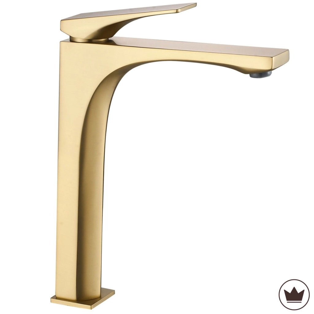 Rubinetto Da Lavabo Premium Rea Joe Brush Gold High