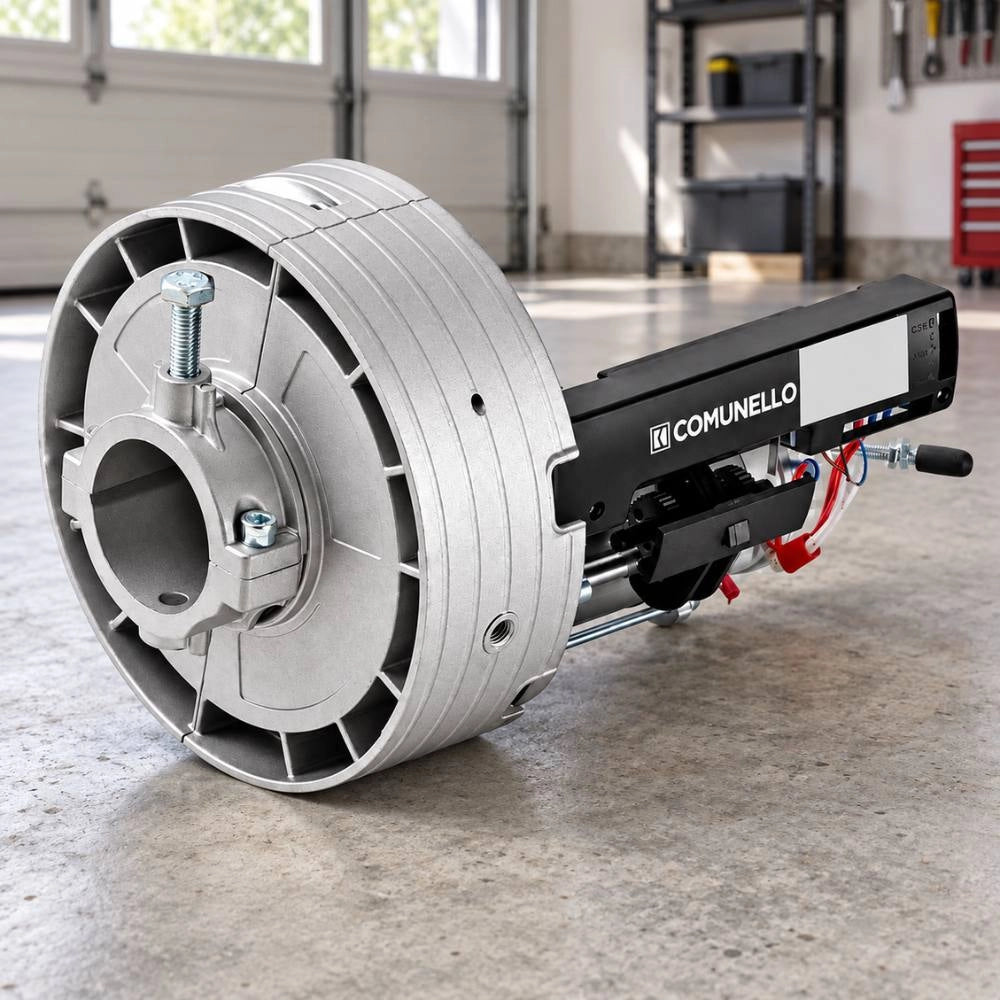 Motore per serranda comunello spin 140 e 230v con elettrofreno ip20