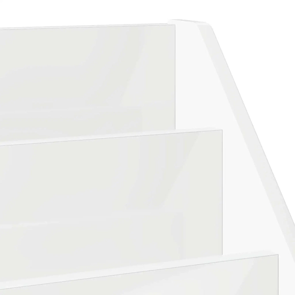 Libreria per Bambini Bianco Lucido 60 x 29,5 x 69 cm