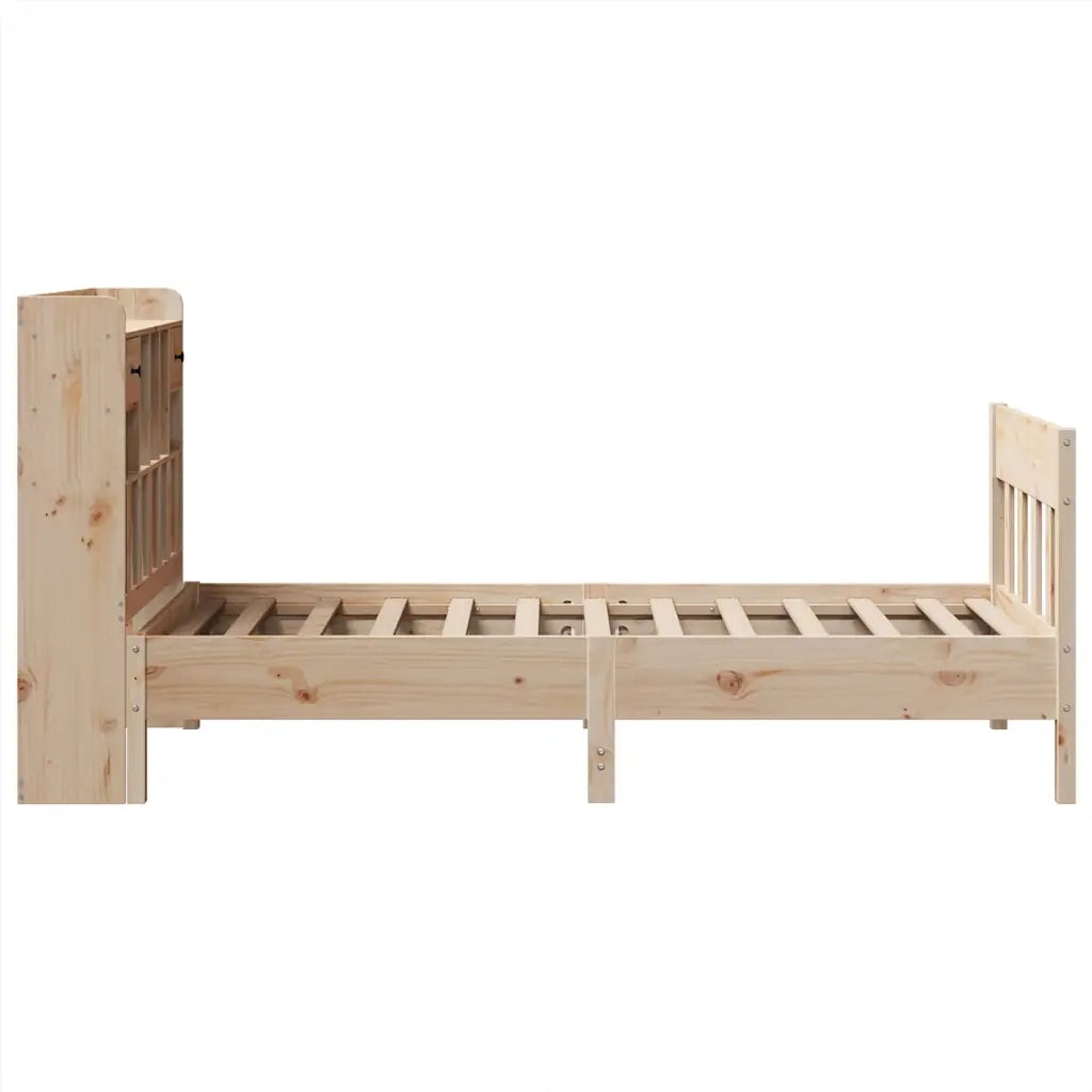 Giroletto senza Materasso 75x190 cm in Legno Massello di Pino 3323284