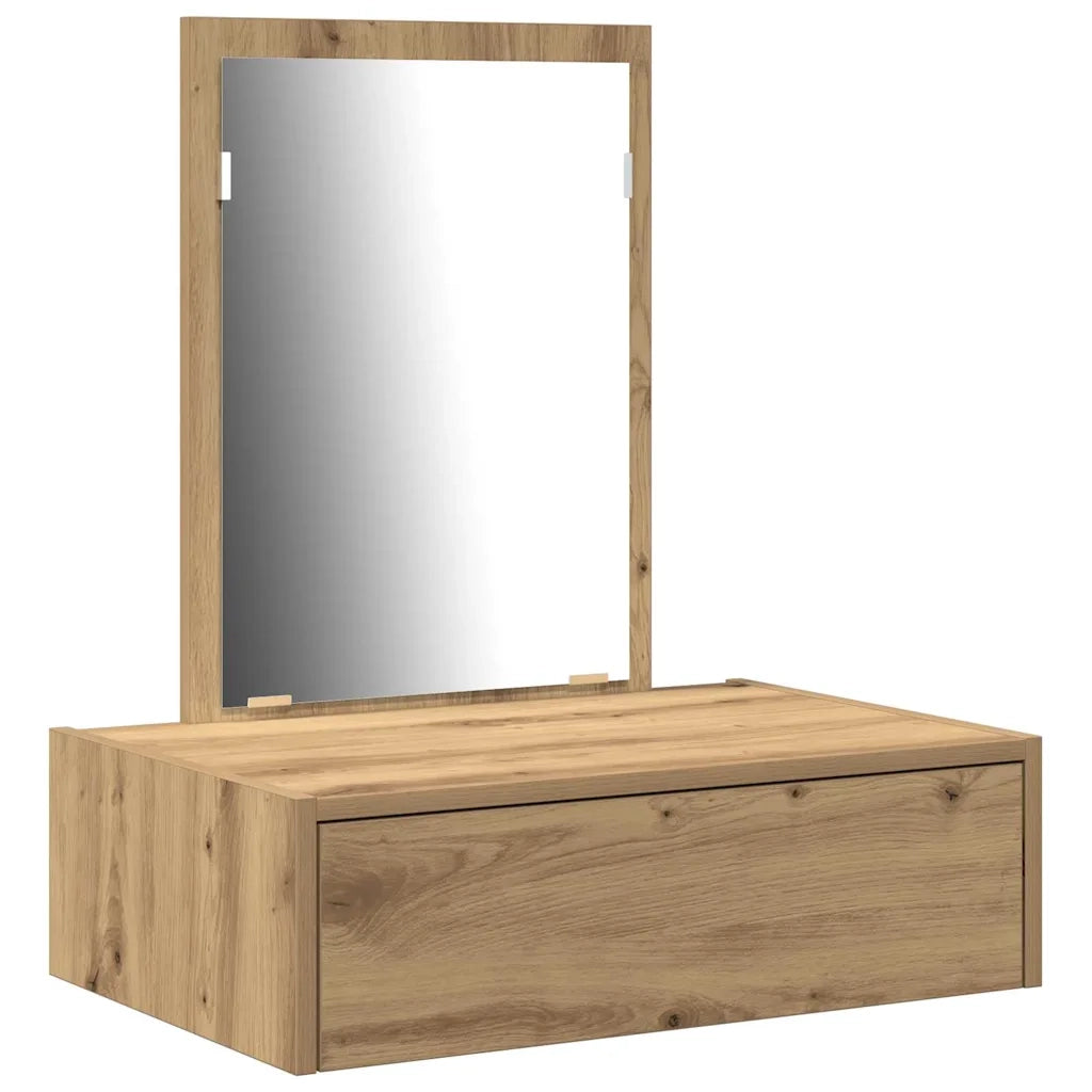 Tavolo da Trucco Marrone 60 x 40 x 70 cm Legno multistrato 865198
