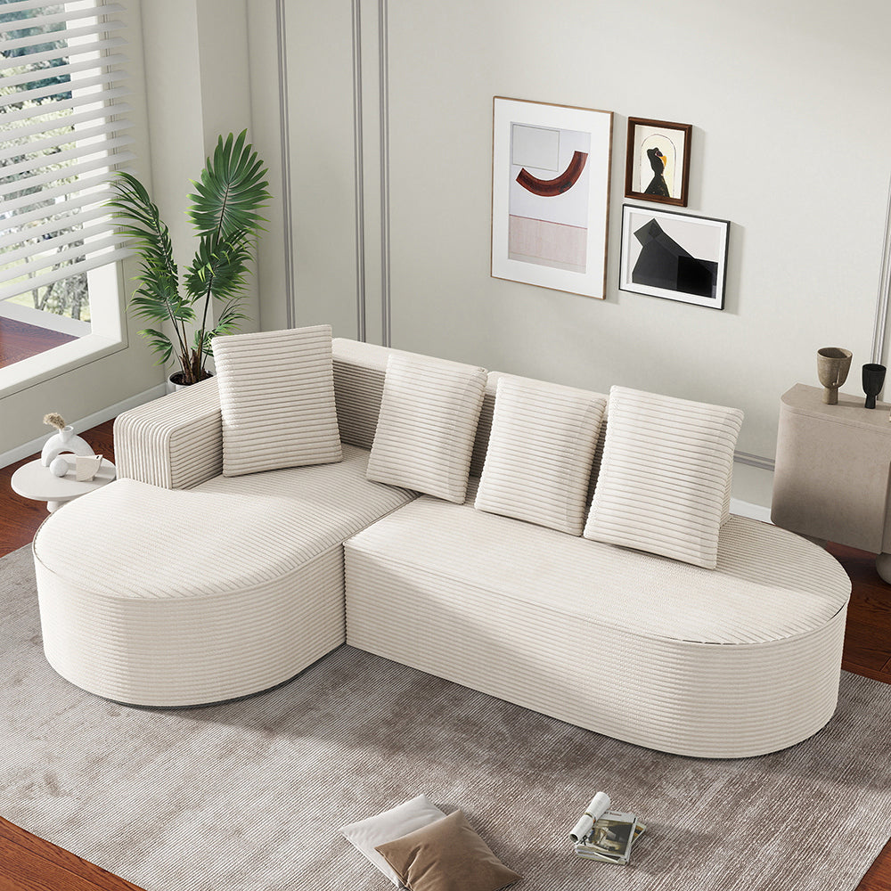 Divano modulare Cloud (L) - Xylo - Schiuma ad alta resilienza, design contemporaneo