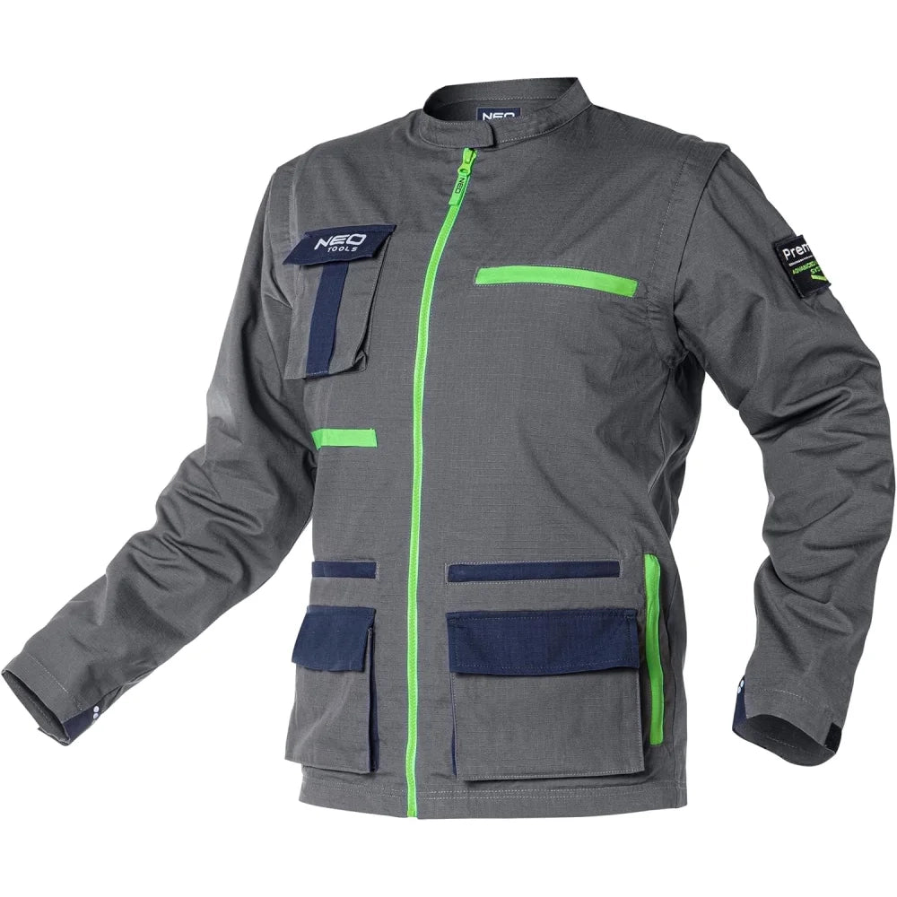 Topex 81-217-l giacca da lavoro premium 100% cotone ripstop tagl