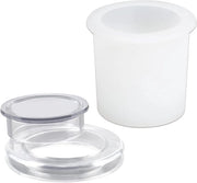 Set di coperture per fori di tavolo paraplu - 2 pezzi - silicone - per fori di tavolo patio - diametro 2-2,5 cm - altezza 1,65 cm