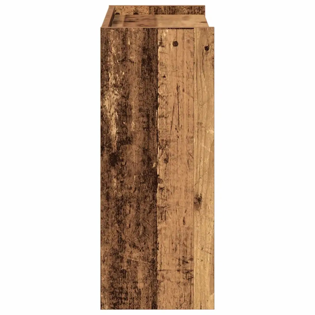 Scarpiera Legno Antico 60x25x62 cm in Legno Multistrato 859894