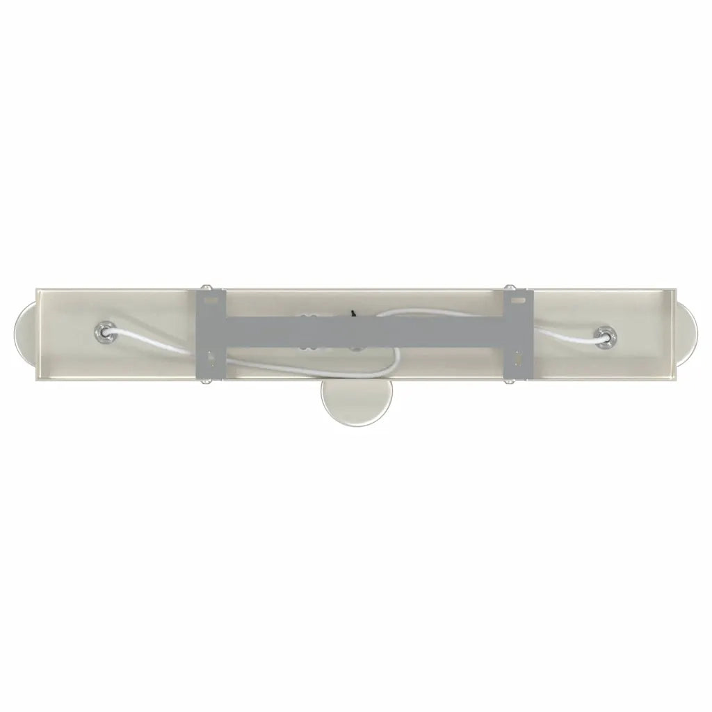 Faretto da soffitto Nichel 38 x 6,5 x 11,5 cm Metallo 4108184