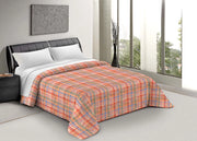 Trapunta Piumone Letto Invernale Imbottita 300gr Scaldanotti Nadia - Piazza E Mezza - Rosso