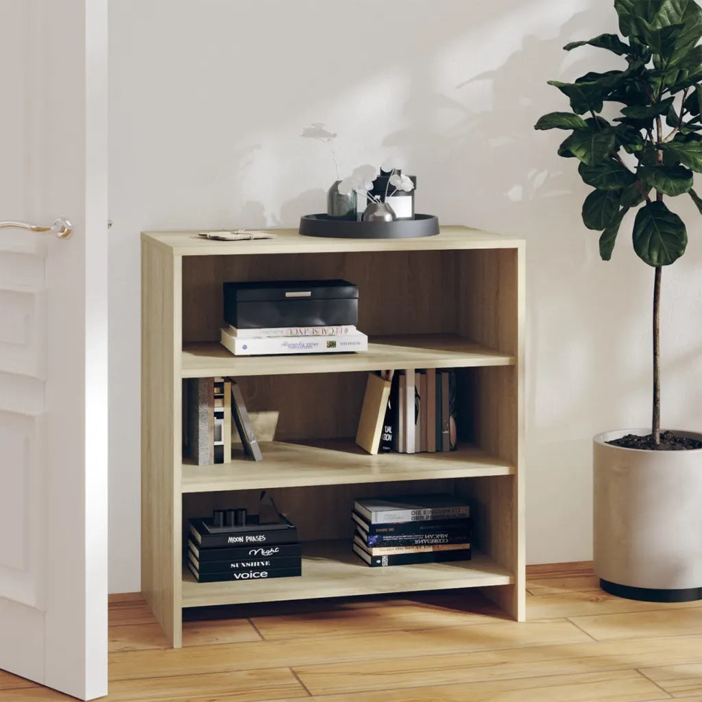 Credenza-Buffet-Armadio da cucina Rovere Sonoma 70x40,5x75 cm in Truciolato