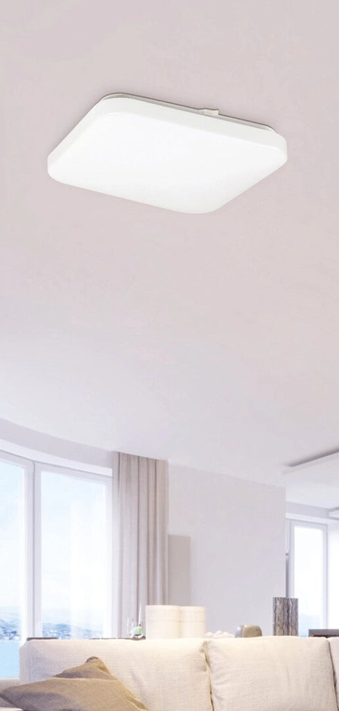 Plafoniera LED quadrata 29cm 20W bianca Rabalux Rob 3340