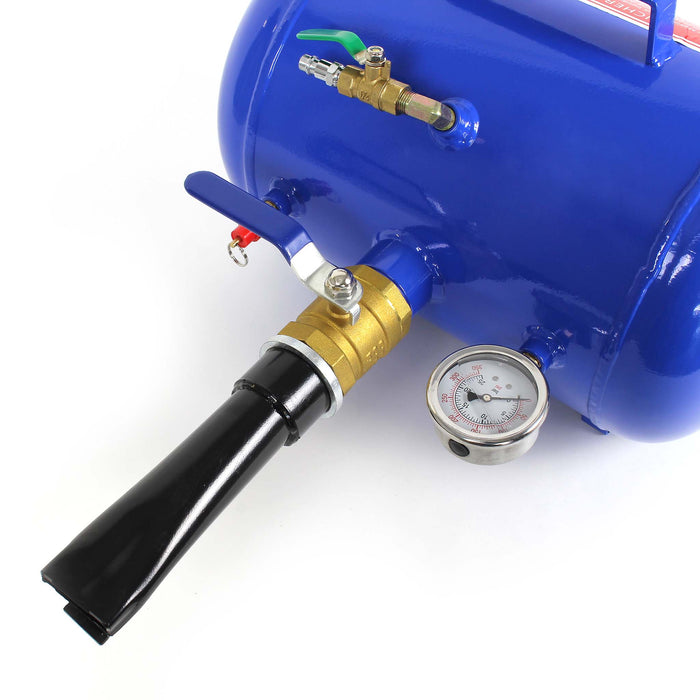 Booster per pneumatici 19l Cannone ad aria Tallonatore per diverse ruote Max 10 bar