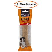 Vitakraft osso per cani snack chews 14 cm 12 confezioni da 90 gr