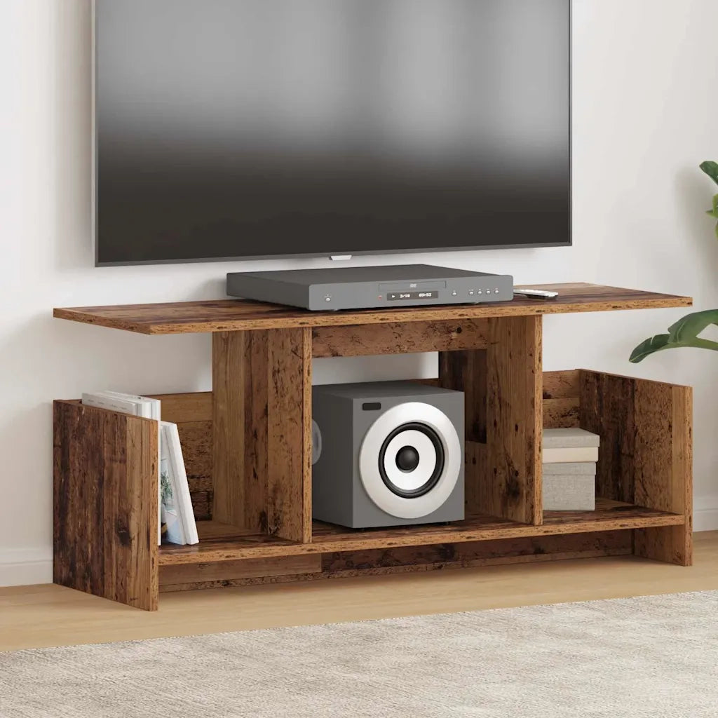 Supporto TV-Credenza per TV-Mobile TV Legno vecchio 102 x 35 x 45 cm Legno multistrato