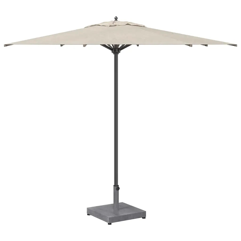 Base per ombrellone-Supporto per ombrellone Aspetto Legno Grigio Scuro 407095