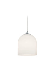 Lampada a Sospensione da Interno   in Vetro Bianco