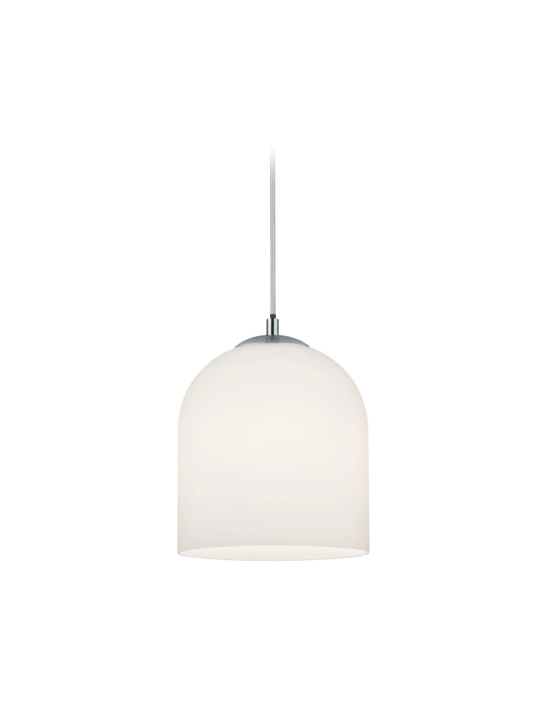 Lampada a Sospensione da Interno   in Vetro Bianco
