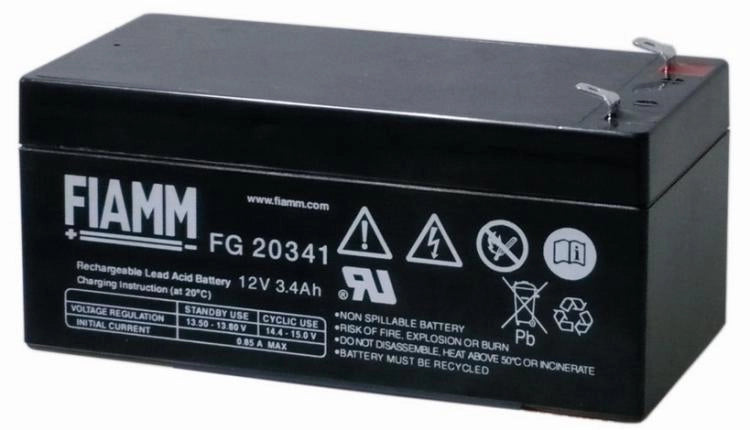 BATTERIA FIAMM FG20341 12V 3,4Ah