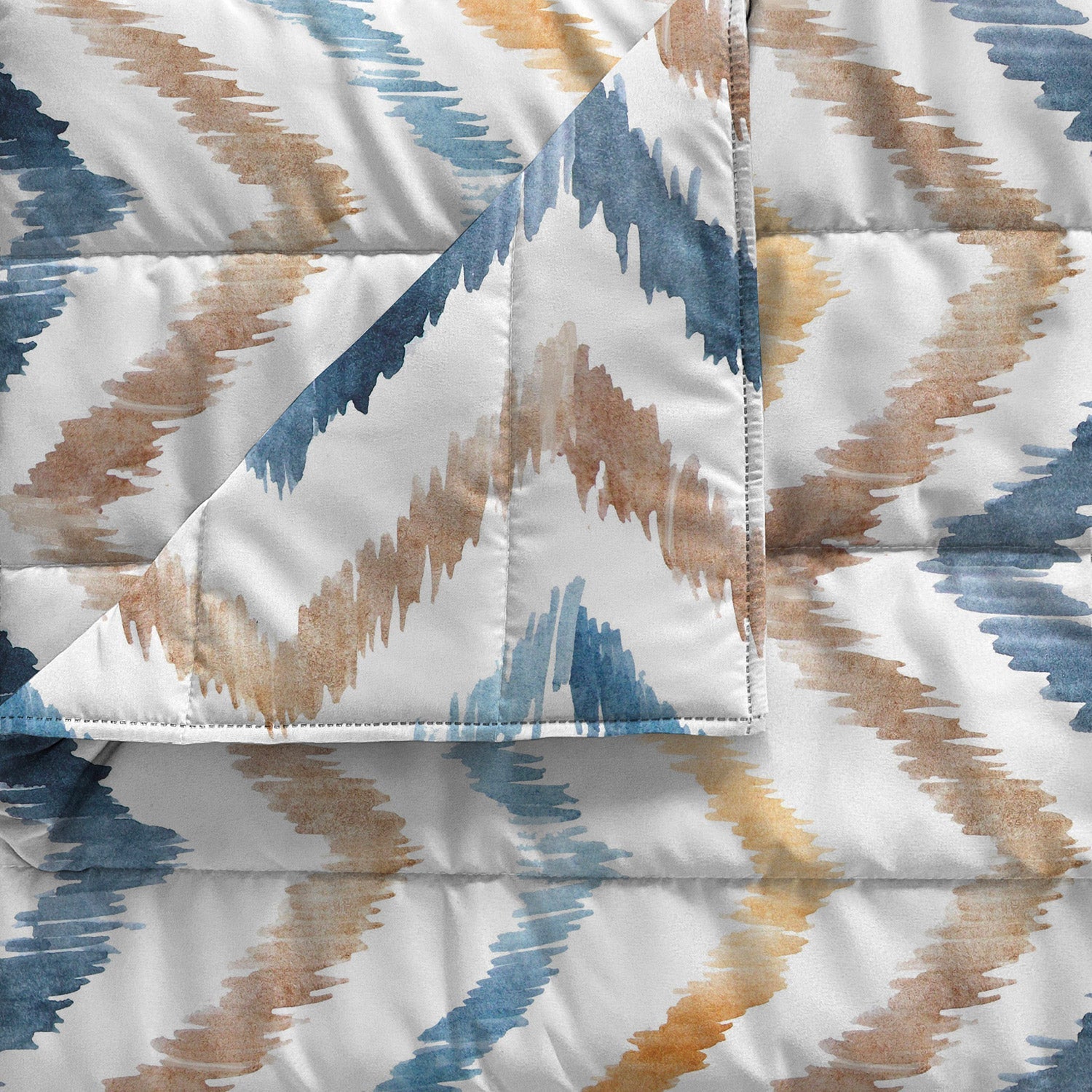 Trapuntino Estivo Singolo in Microfibra 100 gr con Stampa Hippy Basic