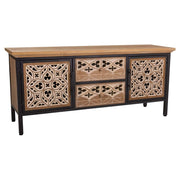 Credenza in legno marrone 120x35x54h