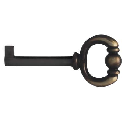 CHIAVE MOBILI H/1220 - ZAMA BRONZO SFUMATO MM 74- 10 pezzi