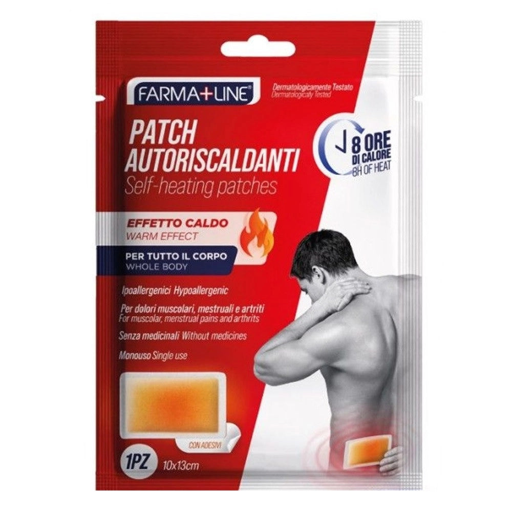 Trade Shop - Cerotto Patch Autoriscaldante Corpo Effetto Caldo Monouso Con Adesivi 10x13cm Cer4678a -