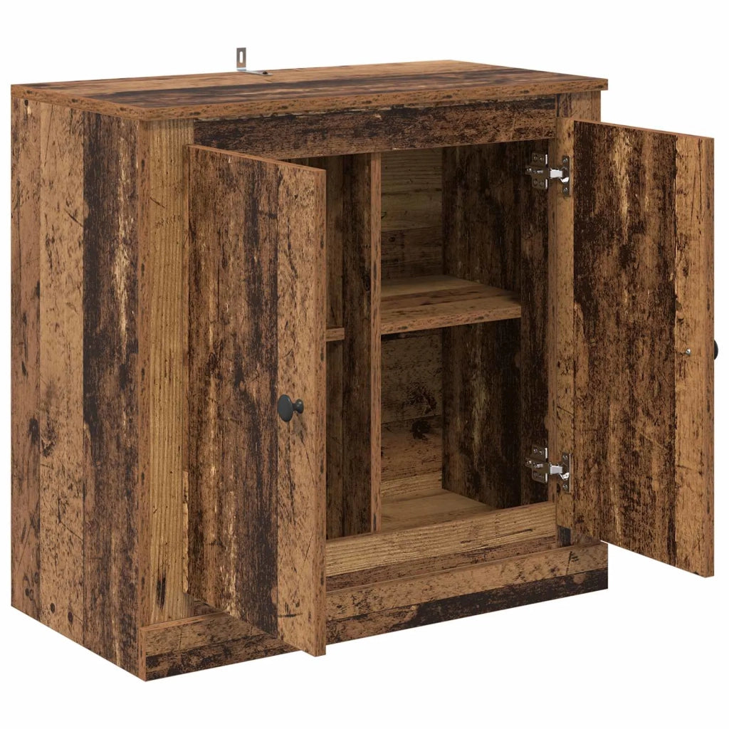 Credenza | Madia | Buffet da pranzo | Armadio da pranzo Legno vecchio 70 x 35,5 x 67,5 cm Legno multistrato