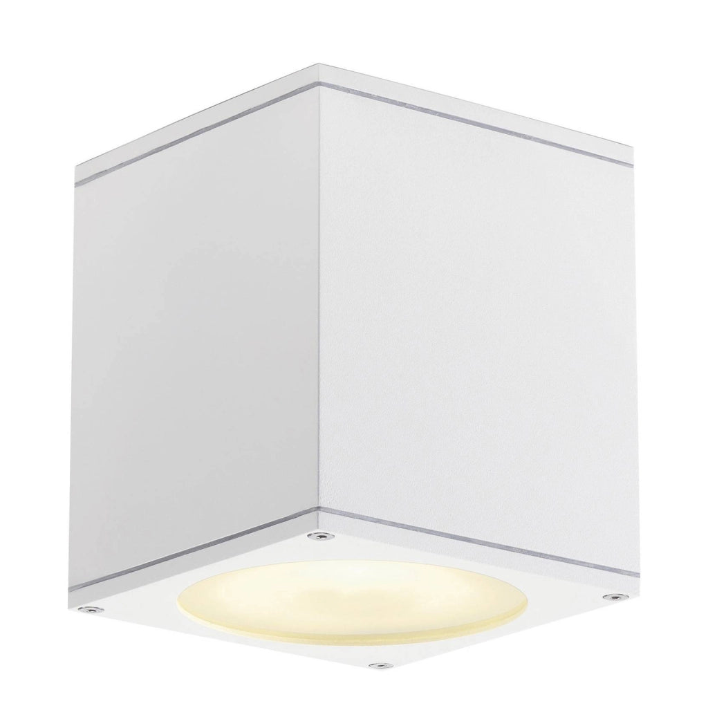 Faretto Esterno Moderno Kinsley Alluminio Bianco 1 Luce Gu10 Ip54