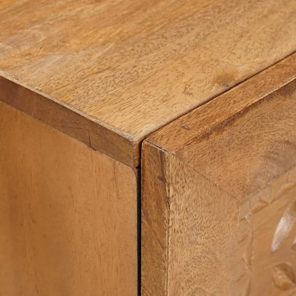 Credenza con cassetto Marrone chiaro 33.5 x 40 x 75 cm 4018103