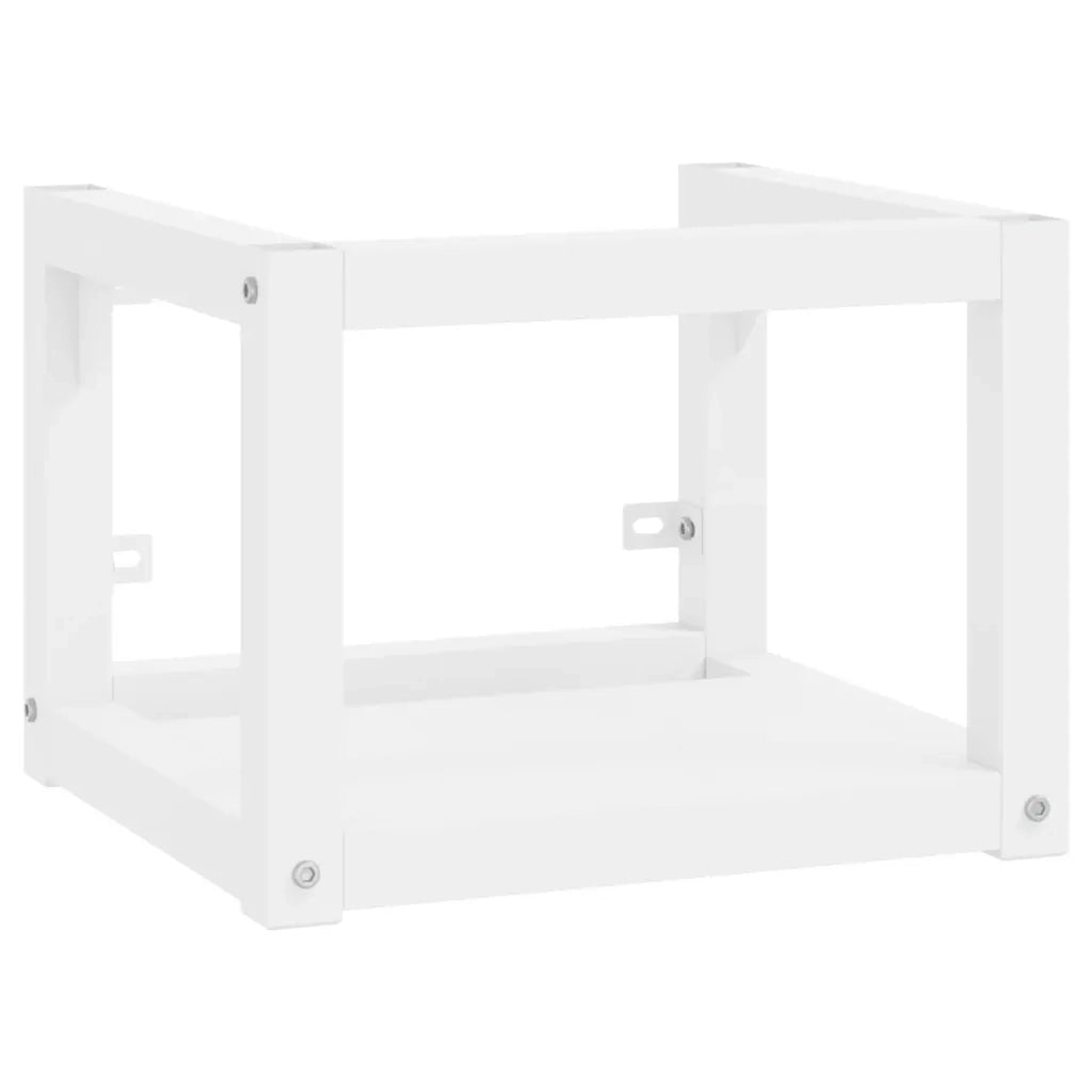 Telaio per Lavabo da Bagno con Lavabo Integrato Bianco in Ferro CFW4841821
