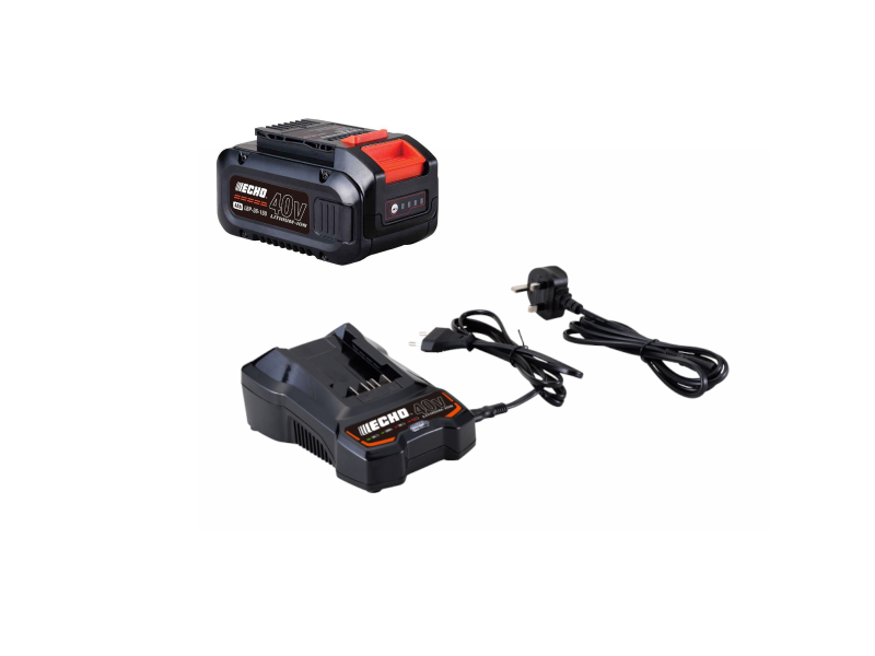 Kit energia Echo con batteria 40V 4Ah + caricabatteria