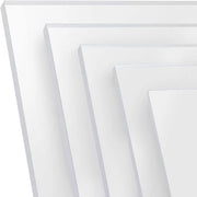 Piastra di vetro acrilico - Piastra di vetro artistico quadrata - Creata su misura - Altamente trasparente e resistente alla rottura