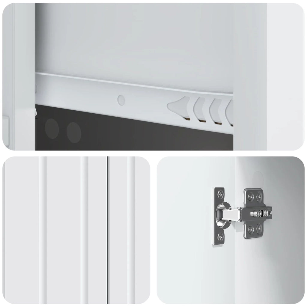 Credenza Bianco 66 x 34,5 x 91,5 cm Legno ingegnerizzato 894395