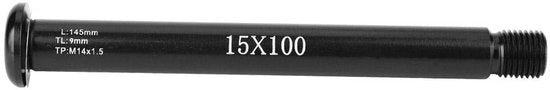 Accessori per bicicletta - Stecca 100 x 15 mm - Lega di alluminio - Resistente alla corrosione - Leggero - Per FOX SC32/34/36 - Facile da installare - Stecca per bicicletta