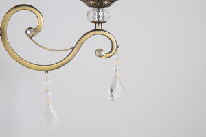 Lampada da parete Royal Classic in Metallo Grace Ottone