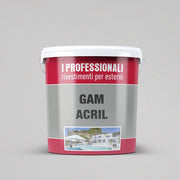 Pittura Protettiva Gam Acril Esterno - Litri 14 - Colore Bianco
