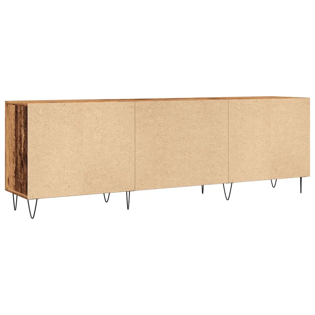 Mobile Porta TV Legno Antico 150x30x50 cm in Truciolato