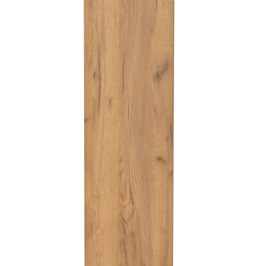 Mobile ingresso 6 in 1 100 x 33 x 190 cm con specchio; appendiabiti e vani; colore legno naturale