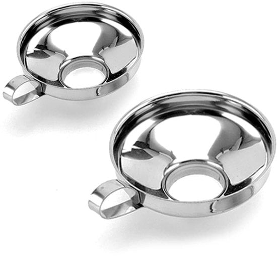 Set di due coltelli in acciaio inossidabile per cucina e spezie - grande e piccolo - pratico e facile da pulire - progettato per essere portatile - coltello per cucina