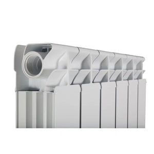 Radiatore in Alluminio Fondital Garda Dual 80 da 3 a 6 Elementi con Interasse 1400 mm