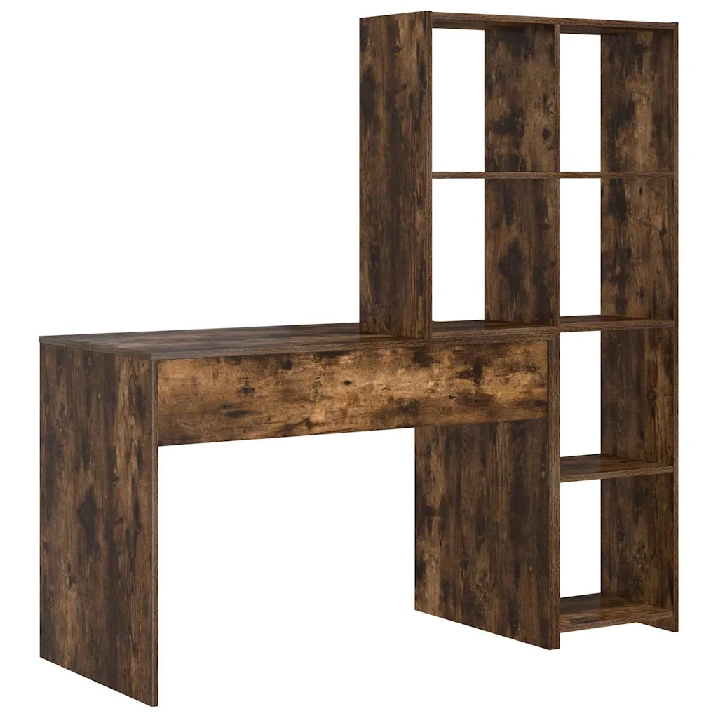 Scrivania Rovere fumé 138,5 x 55 x 143 cm Legno ingegnerizzato 3337253