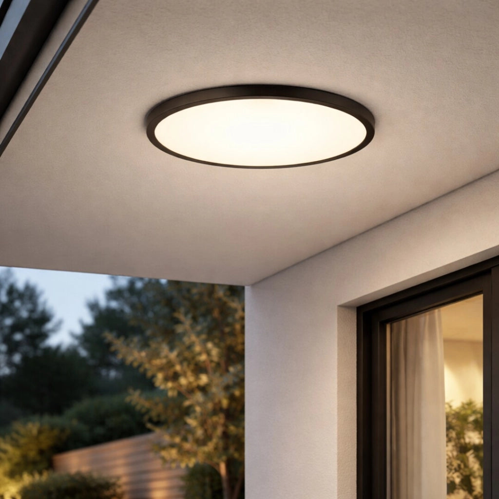 Plafoniera esterna LED IP44 24W Lautrec Rabalux antracite
