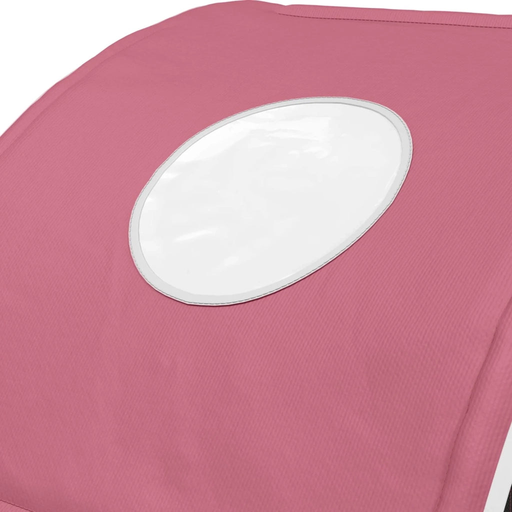 Tunnel per Letto 2 pcs Rosa 211 x 67.5 x 2 cm Poliestere