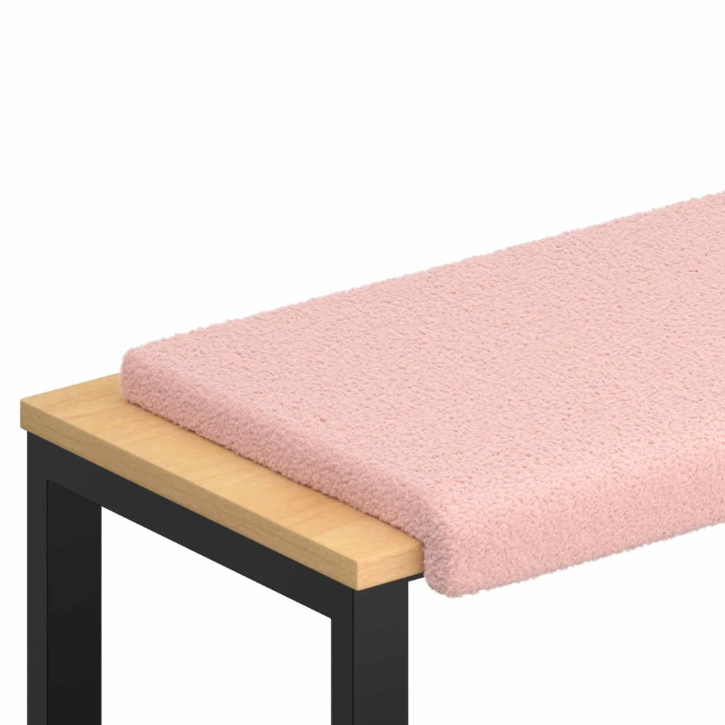 Cuscino per panchina Tessuto Sherpa Rosa Profondità 35 cm 42043305