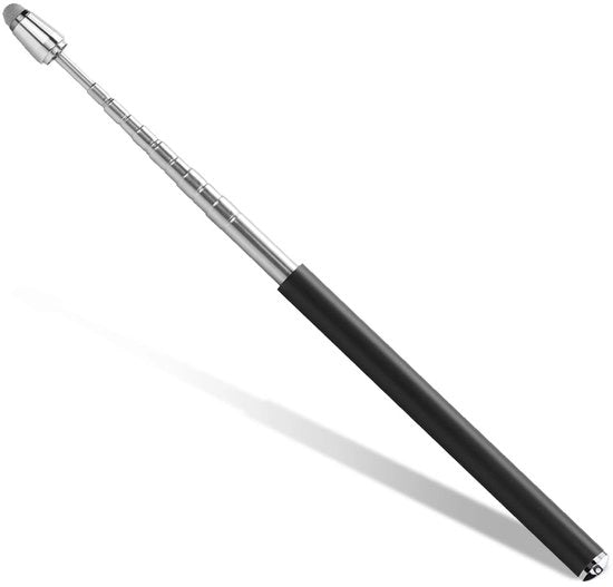 Stilo 2-in-1 - Penna Stylus Uscibile - Penna per Touchscreen - Indicatore per Presentazioni - Gadget Antislip per Mano