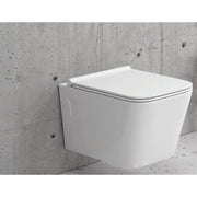 WC sospeso nero senza brida Tornado BOFY 53x36,5x36 cm