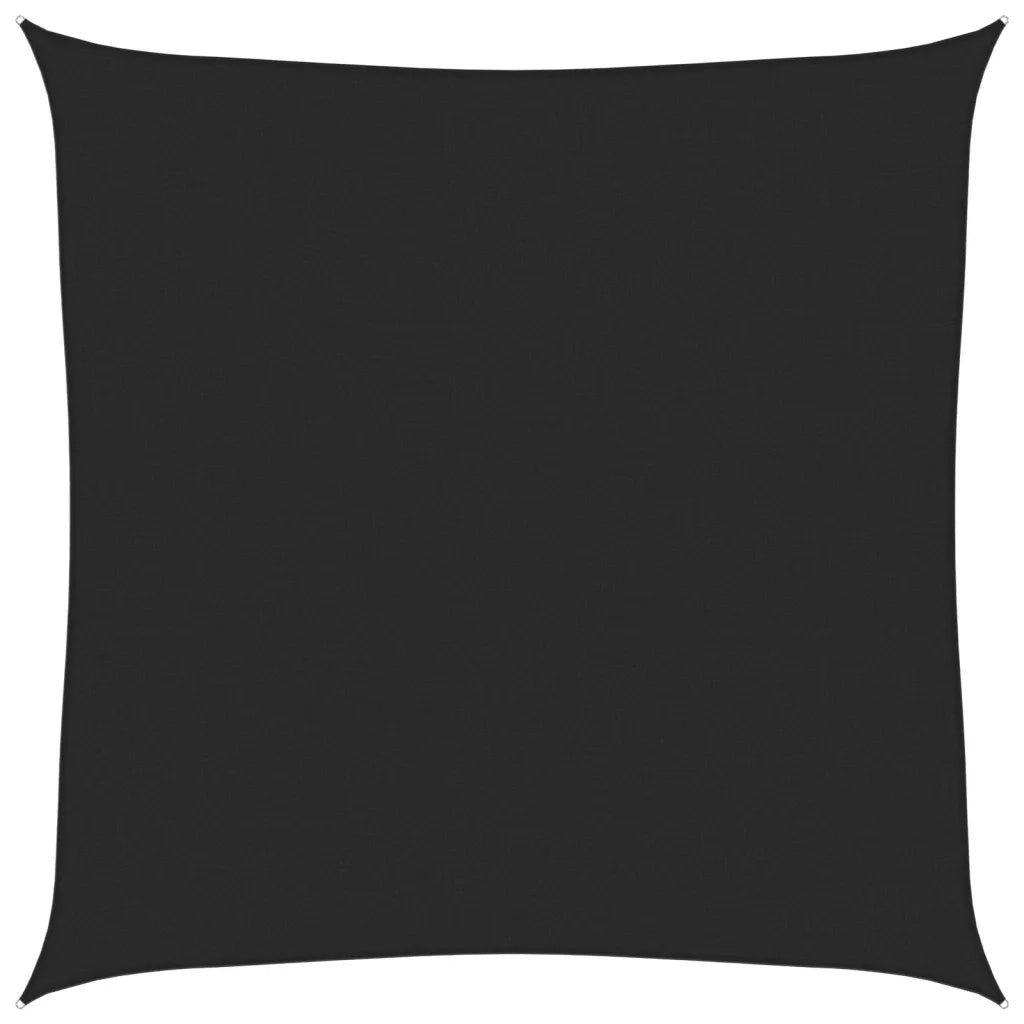 Vela Parasole-Telo Ombra-Vela Ombreggiante 160 g/m2 Nera 7x7 m in HDPE